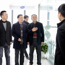 栖霞区人民政府陆瑞峰副区长一行莅临科进-澳思泰