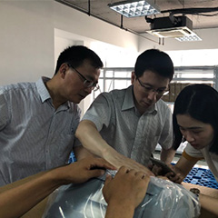 栖霞区市场监管局来我公司进行日常监督检查