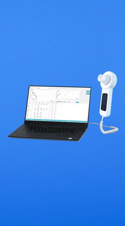 肺功能仪笔记本解决方案