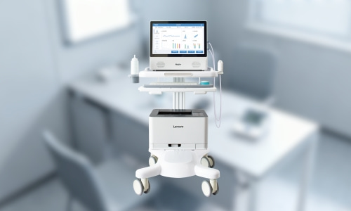 神经内科医生使用心率变异分析仪检测