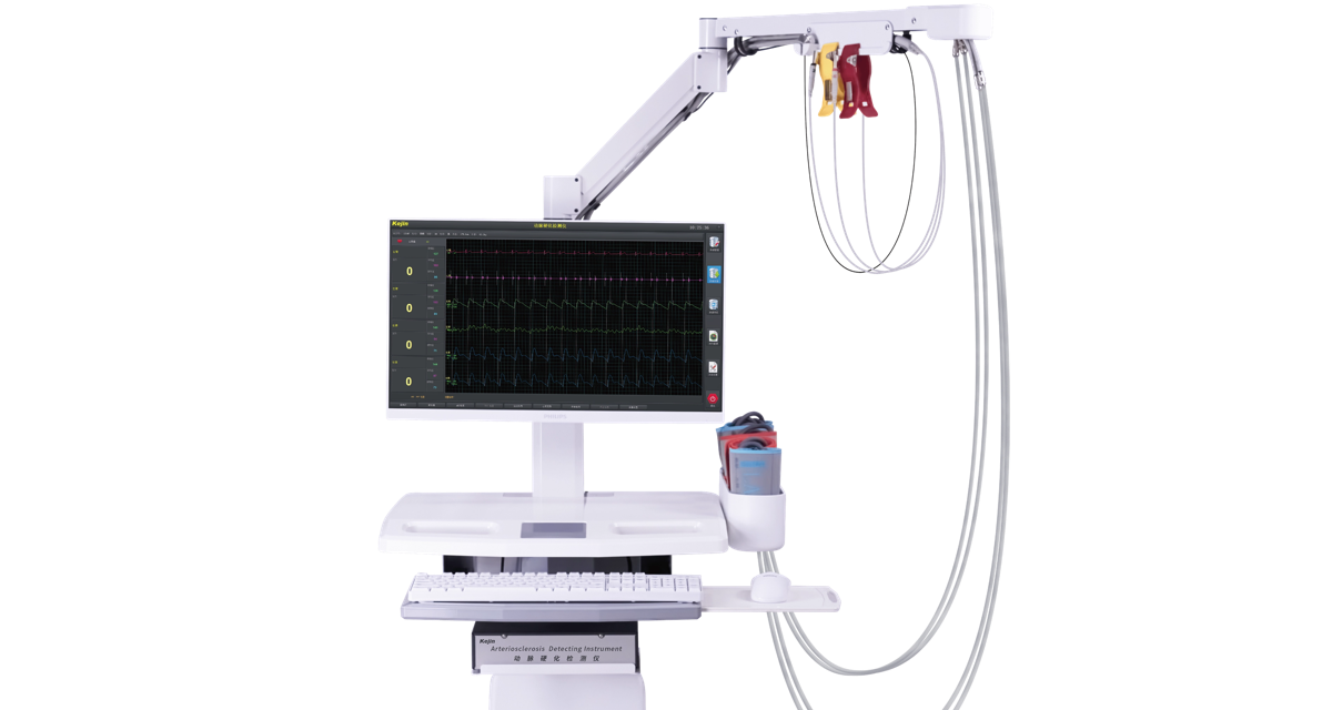 不同应用场景下动脉硬化检测示意图