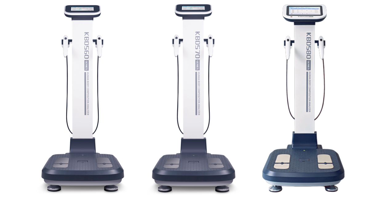 不同场景下人体成分分析与体重管理应用示意图